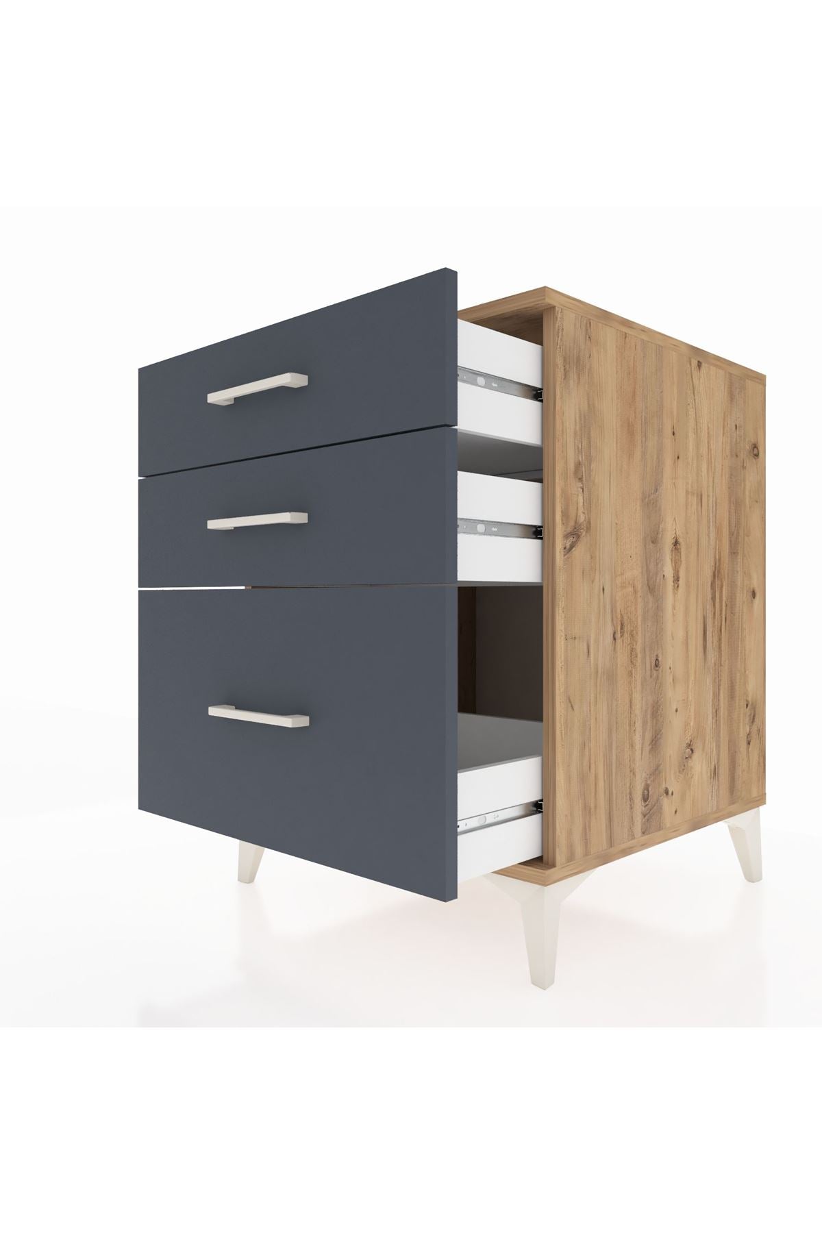 Kronos Komodin 3 Çekmeceli 60x59x80 - S79M005V8C