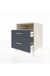 Kronos Komodin Tek Raflı 2 Çekmeceli 60x59x80 - S79M006V2C
