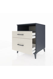 Kronos Komodin Tek Raflı 2 Çekmeceli 60x59x80 - S79M006V4C