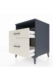 Kronos Komodin Tek Raflı 2 Çekmeceli 60x59x80 - S79M006V4C