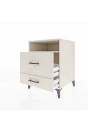 Kronos Komodin Tek Raflı 2 Çekmeceli 60x59x80 - S79M007V1C