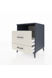 Kronos Komodin Tek Raflı 2 Çekmeceli 60x59x80 - S79M007V4C