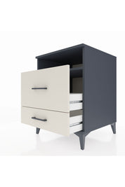 Kronos Komodin Tek Raflı 2 Çekmeceli 60x59x80 - S79M007V4C