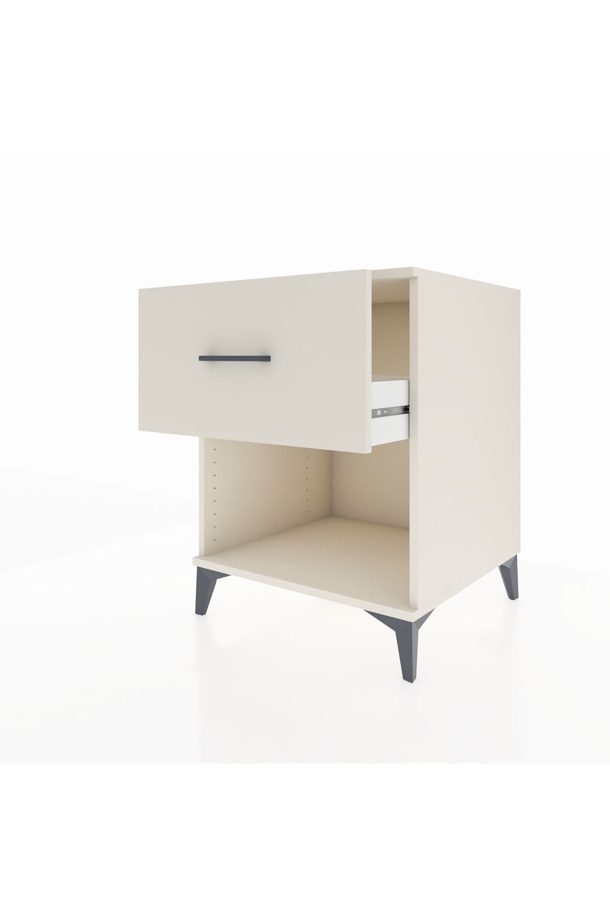 Kronos Komodin Tek Çekmeceli 60x59x80 - S79M010V1C