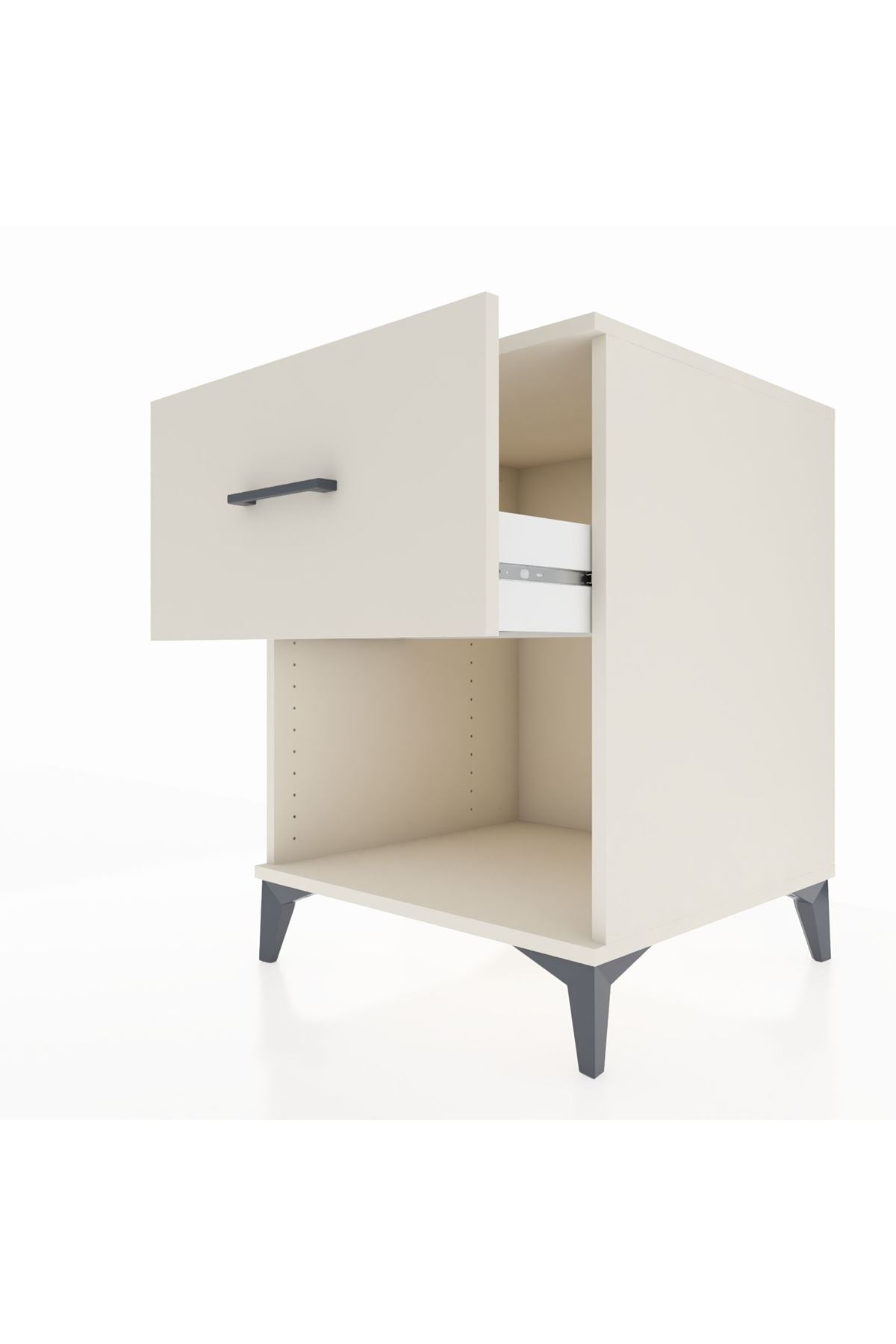 Kronos Komodin Tek Çekmeceli 60x59x80 - S79M010V1C