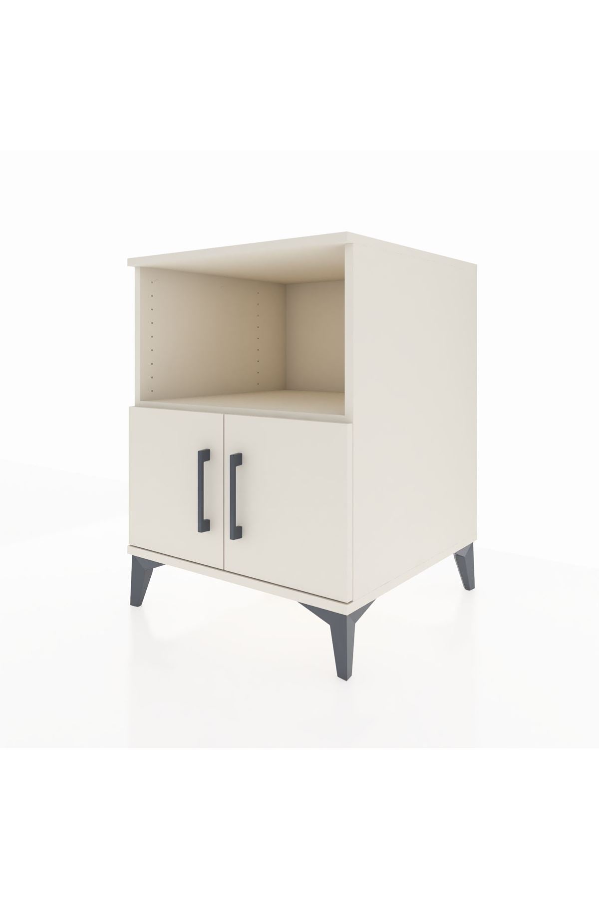 Kronos Komodin 2 Raflı 2 Kapaklı 60x59x80 - S79M012V1C