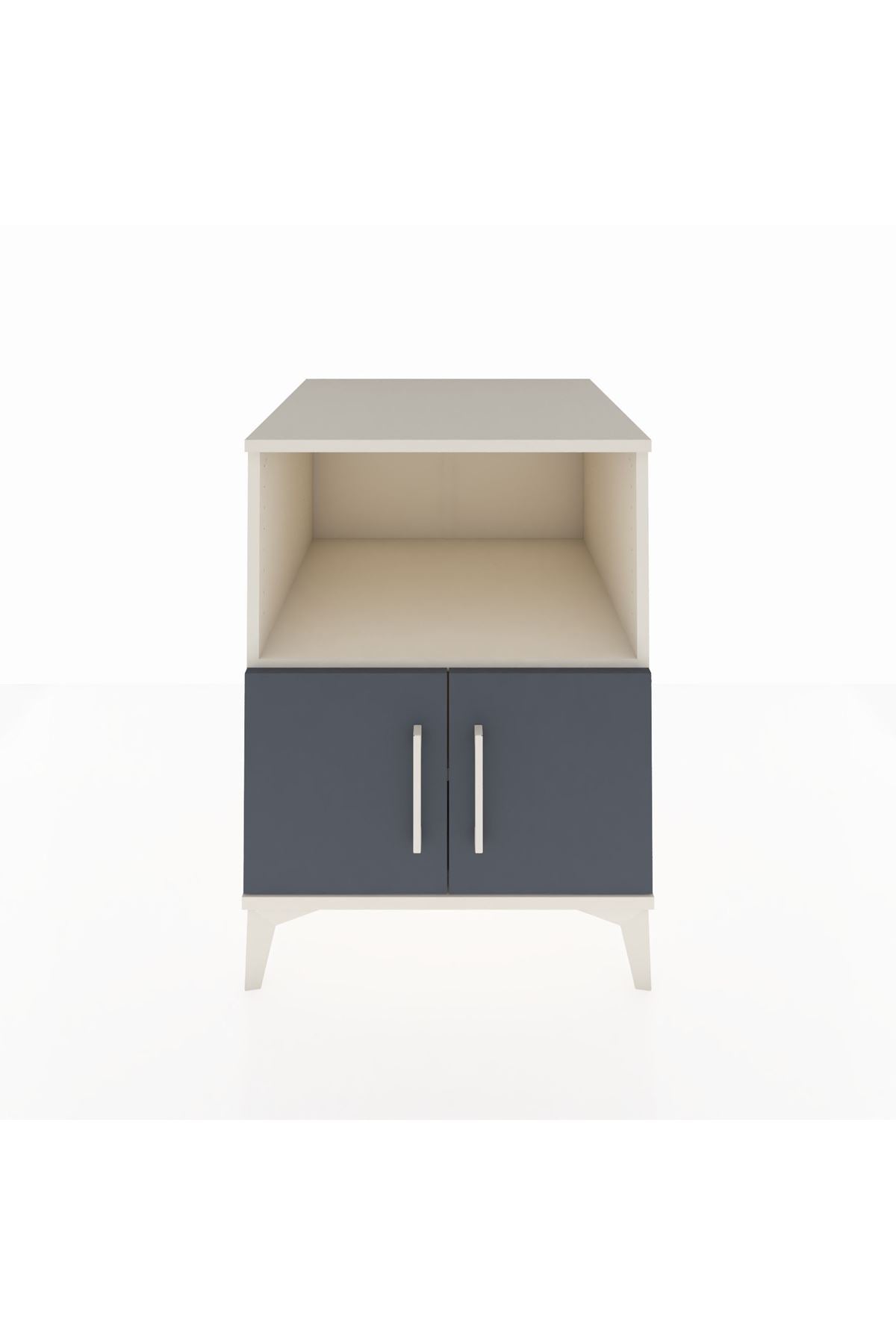 Kronos Komodin 2 Raflı 2 Kapaklı 60x59x80 - S79M012V2C