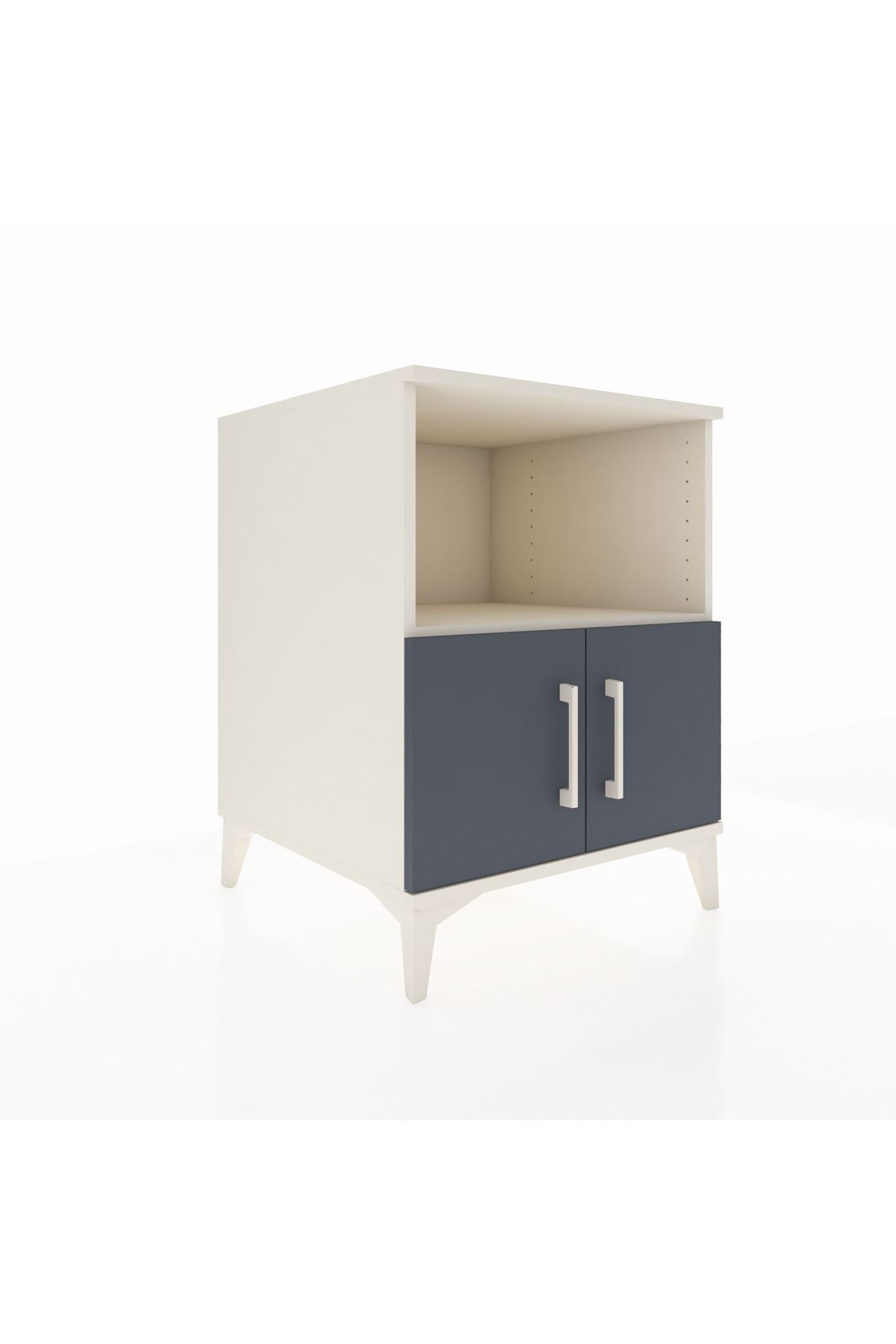 Kronos Komodin 2 Raflı 2 Kapaklı 60x59x80 - S79M012V2C