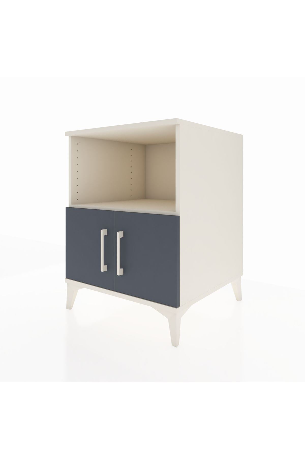 Kronos Komodin 2 Raflı 2 Kapaklı 60x59x80 - S79M012V2C