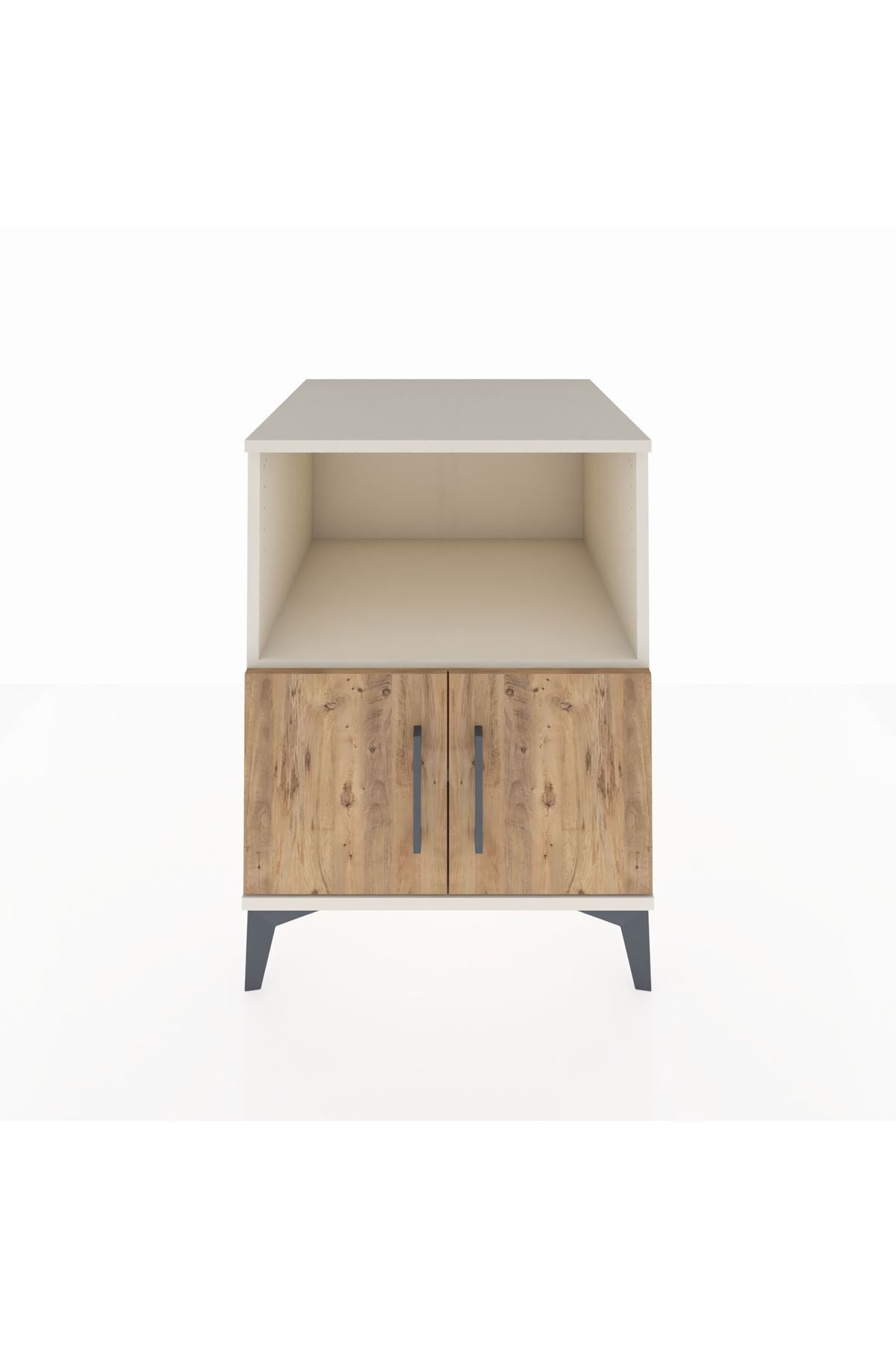 Kronos Komodin 2 Raflı 2 Kapaklı 60x59x80 - S79M012V3C