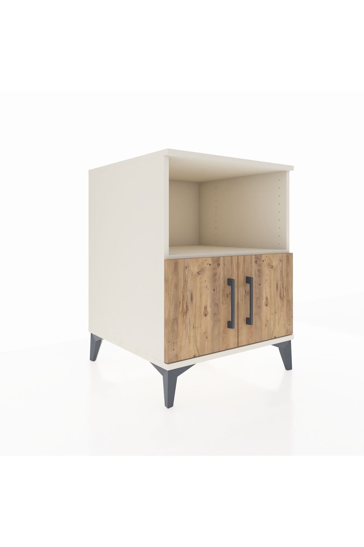 Kronos Komodin 2 Raflı 2 Kapaklı 60x59x80 - S79M012V3C