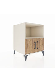 Kronos Komodin 2 Raflı 2 Kapaklı 60x59x80 - S79M012V3C