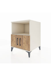 Kronos Komodin 2 Raflı 2 Kapaklı 60x59x80 - S79M012V3C