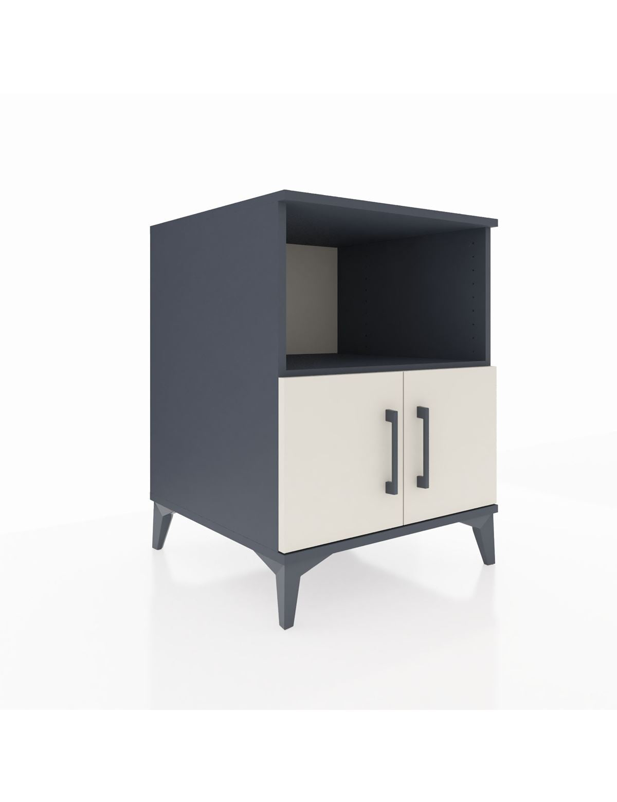 Kronos Komodin 2 Raflı 2 Kapaklı 60x59x80 - S79M012V4C