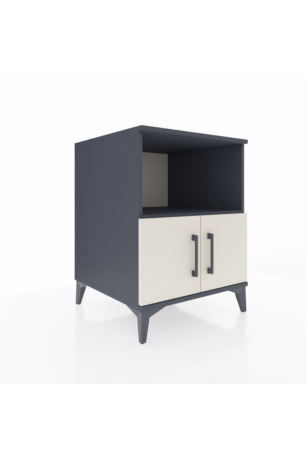 Kronos Komodin 2 Raflı 2 Kapaklı 60x59x80 - S79M012V4C