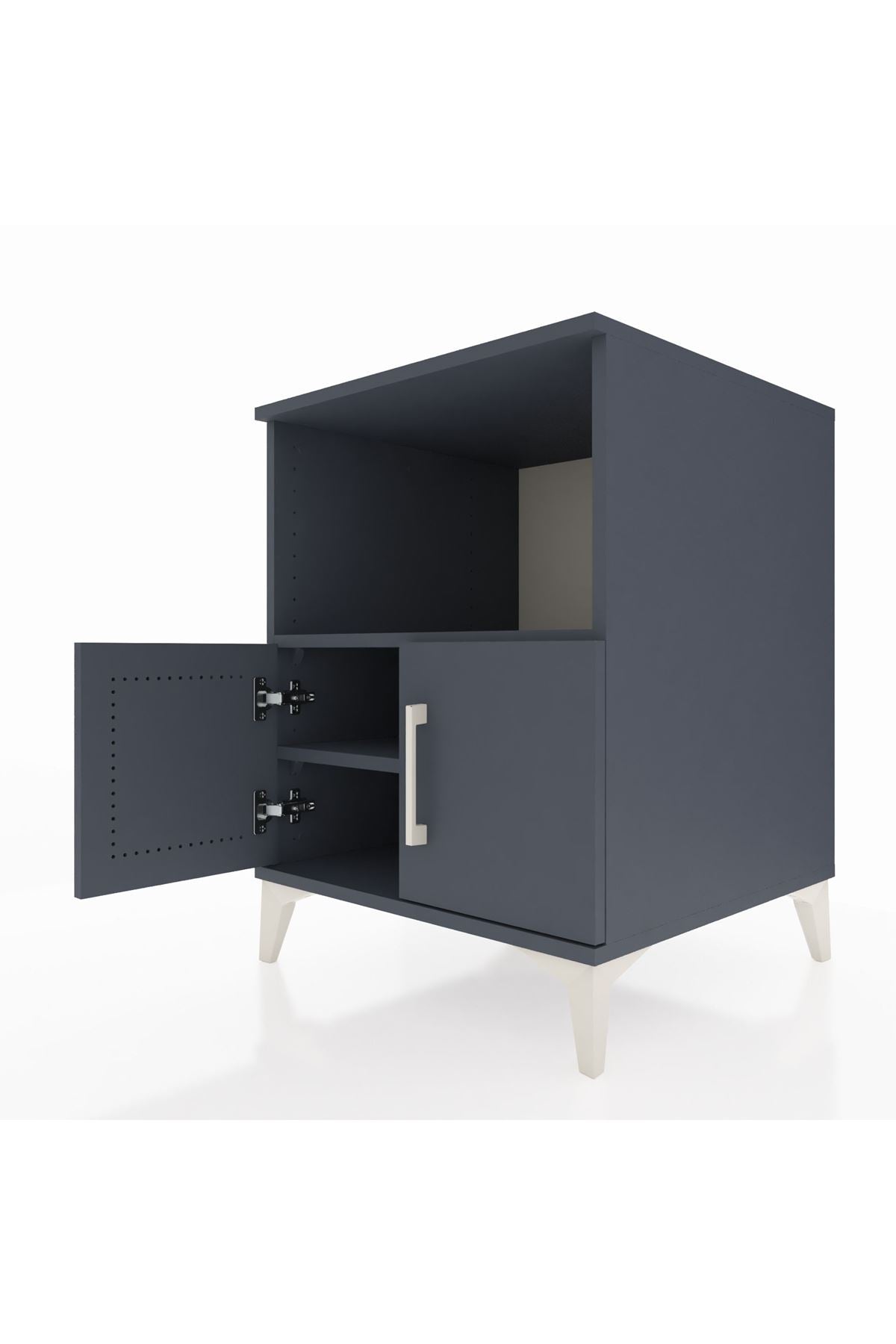 Kronos Komodin 2 Raflı 2 Kapaklı 60x59x80 - S79M012V5C