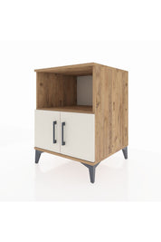 Kronos Komodin 2 Raflı 2 Kapaklı 60x59x80 - S79M012V7C