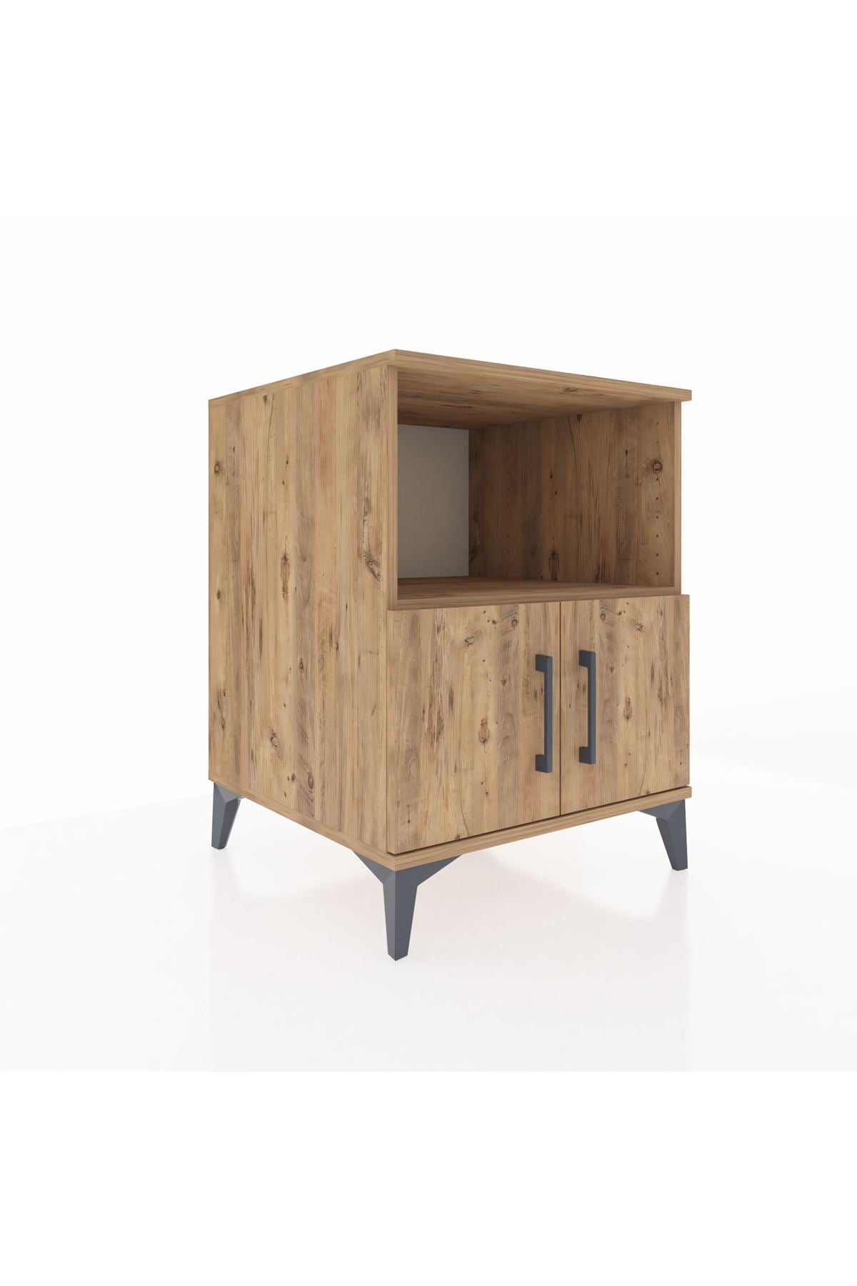 Kronos Komodin 2 Raflı 2 Kapaklı 60x59x80 - S79M012V9C