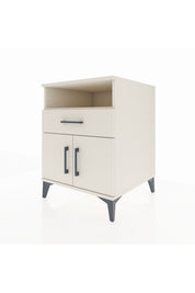 Kronos Komodin 2 Raflı Tek Çekmeceli 2 Kapaklı 60x59x80 - S79M014V1C