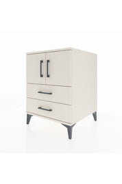 Kronos Komodin 2 Raflı 2 Çekmeceli 2 Kapaklı 60x59x80 - S79M015V1C