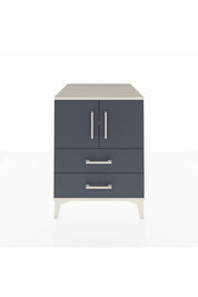 Kronos Komodin 2 Raflı 2 Çekmeceli 2 Kapaklı 60x59x80 - S79M015V2C