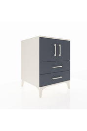 Kronos Komodin 2 Raflı 2 Çekmeceli 2 Kapaklı 60x59x80 - S79M015V2C