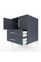 Kronos Komodin 2 Raflı 2 Çekmeceli 2 Kapaklı 60x59x80 - S79M015V5C