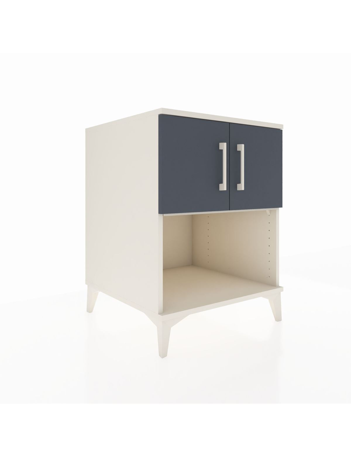 Kronos Komodin 2 Raflı 2 Kapaklı 60x59x80 - S79M016V2C
