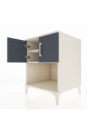 Kronos Komodin 2 Raflı 2 Kapaklı 60x59x80 - S79M016V2C