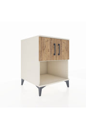Kronos Komodin 2 Raflı 2 Kapaklı 60x59x80 - S79M016V3C