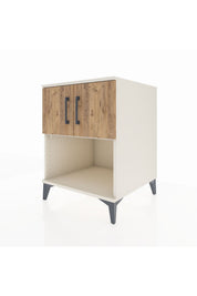 Kronos Komodin 2 Raflı 2 Kapaklı 60x59x80 - S79M016V3C