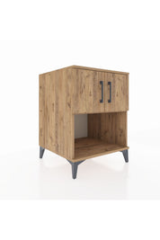 Kronos Komodin 2 Raflı 2 Kapaklı 60x59x80 - S79M016V9C
