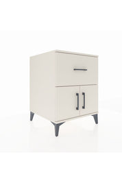Kronos Komodin Tek Raflı Tek Çekmeceli 2 Kapaklı 60x59x80 - S79M018V1C