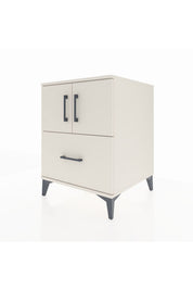Kronos Komodin 2 Raflı Tek Çekmeceli 2 Kapaklı 60x59x80 - S79M019V1C