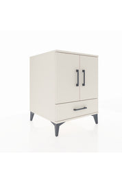 Kronos Komodin 2 Raflı Tek Çekmeceli 2 Kapaklı 60x59x80 - S79M020V1C