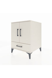 Kronos Komodin 2 Raflı Tek Çekmeceli 2 Kapaklı 60x59x80 - S79M020V1C