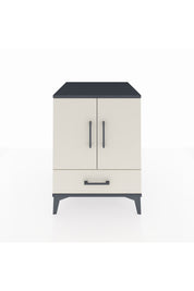 Kronos Komodin 2 Raflı Tek Çekmeceli 2 Kapaklı 60x59x80 - S79M020V4C