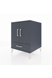 Kronos Komodin 2 Raflı Tek Çekmeceli 2 Kapaklı 60x59x80 - S79M020V5C