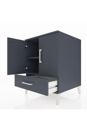 Kronos Komodin 2 Raflı Tek Çekmeceli 2 Kapaklı 60x59x80 - S79M020V5C