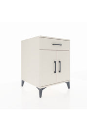 Kronos Komodin Tek Raflı Tek Çekmeceli 2 Kapaklı 60x59x80 - S79M021V1C