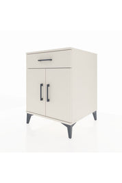 Kronos Komodin Tek Raflı Tek Çekmeceli 2 Kapaklı 60x59x80 - S79M021V1C