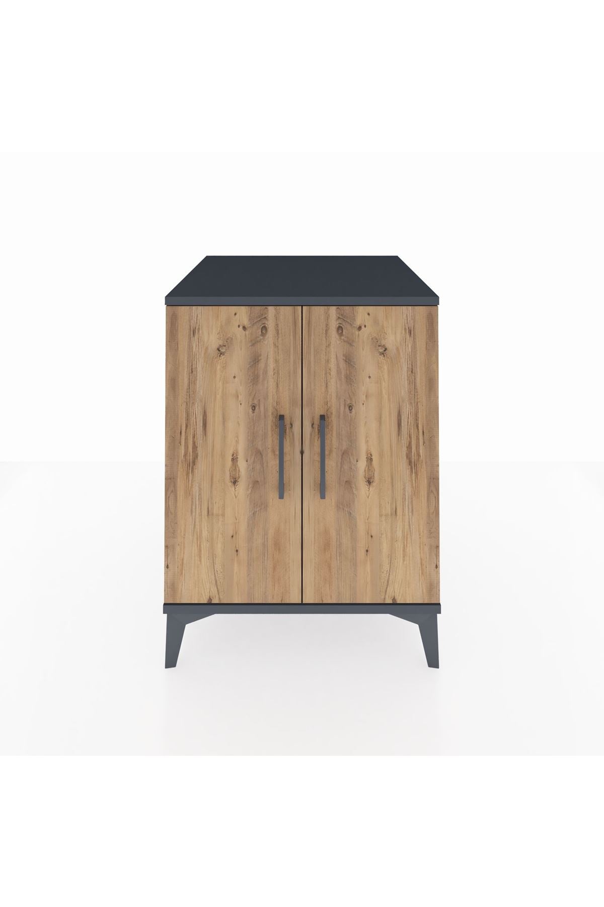 Kronos Komodin Tek Raflı 2 Kapaklı 60x59x80 - S79M023V6C