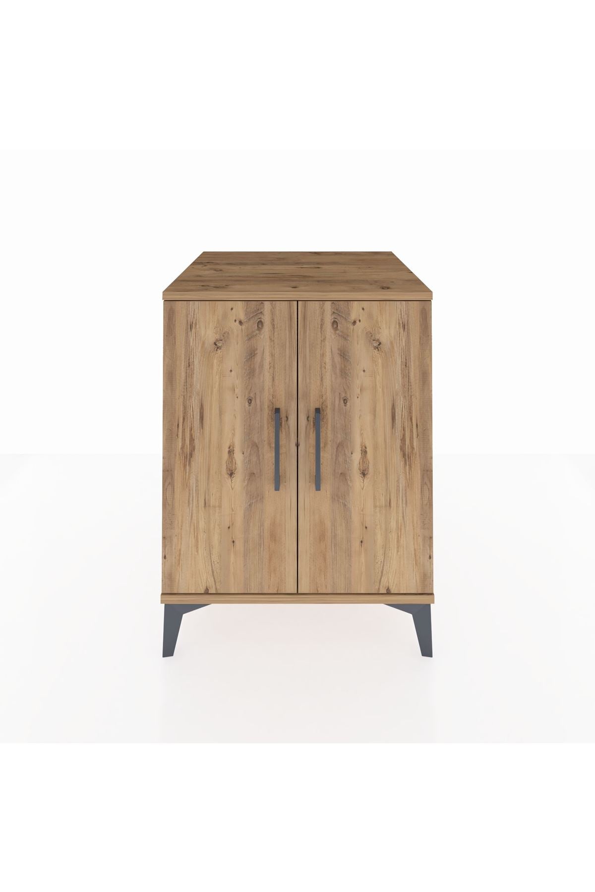 Kronos Komodin Tek Raflı 2 Kapaklı 60x59x80 - S79M023V9C