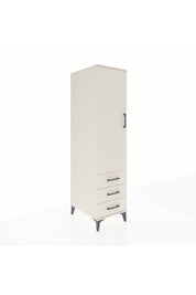 Kronos Dolap 2 Raflı 3 Çekmeceli Tek Kapaklı 44x59x182 - S88M006V1C