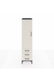 Kronos Dolap 2 Raflı 3 Çekmeceli Tek Kapaklı 44x59x182 - S88M006V4C