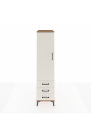 Kronos Dolap 2 Raflı 3 Çekmeceli Tek Kapaklı 44x59x182 - S88M006V7C