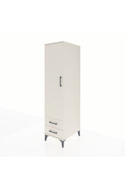 Kronos Dolap 4 Raflı 2 Çekmeceli Tek Kapaklı 44x59x182 - S88M007V1C