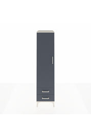 Kronos Dolap 4 Raflı 2 Çekmeceli Tek Kapaklı 44x59x182 - S88M007V2C