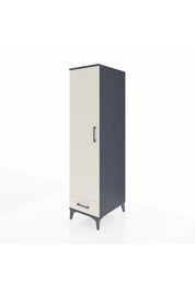 Kronos Dolap 4 Raflı Tek Çekmeceli Tek Kapaklı 44x59x182 - S88M008V4C