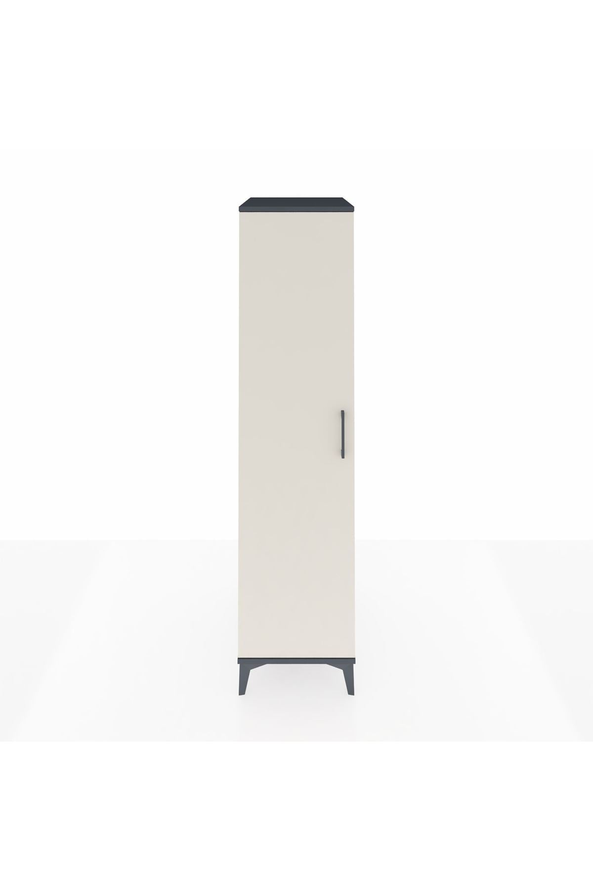 Kronos Dolap 4 Raflı Tek Kapaklı 44x59x182 - S88M009V4C